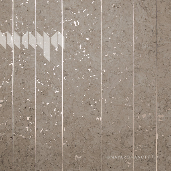 Porto Lino Gamay Gray - Taupe Wallcovering | Maya Romanoff