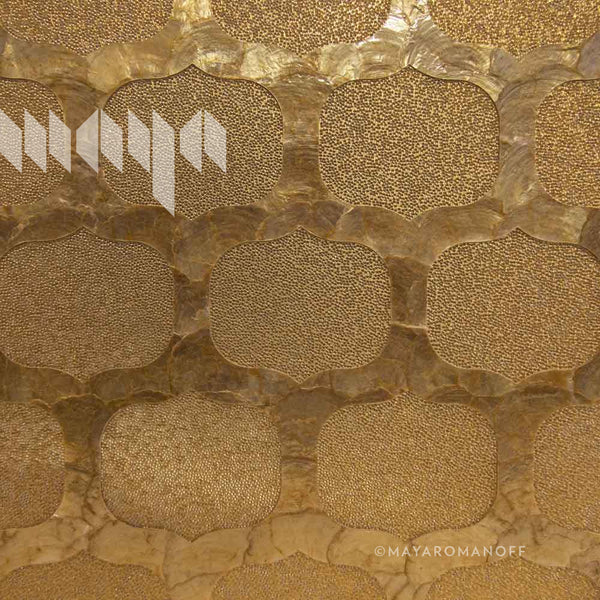 Starlit Lattice - Golden Pearl & Golda | Maya Romanoff