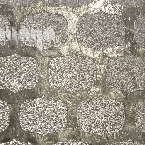 Starlit Lattice - Gunmetal Pearl/Metallic Taupe | Maya Romanoff