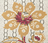 Mccallum Floral Stripe, Camel Red Brown on Tint
