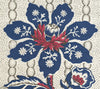 Mccallum Floral Stripe, New Navy Red Brown on Tint