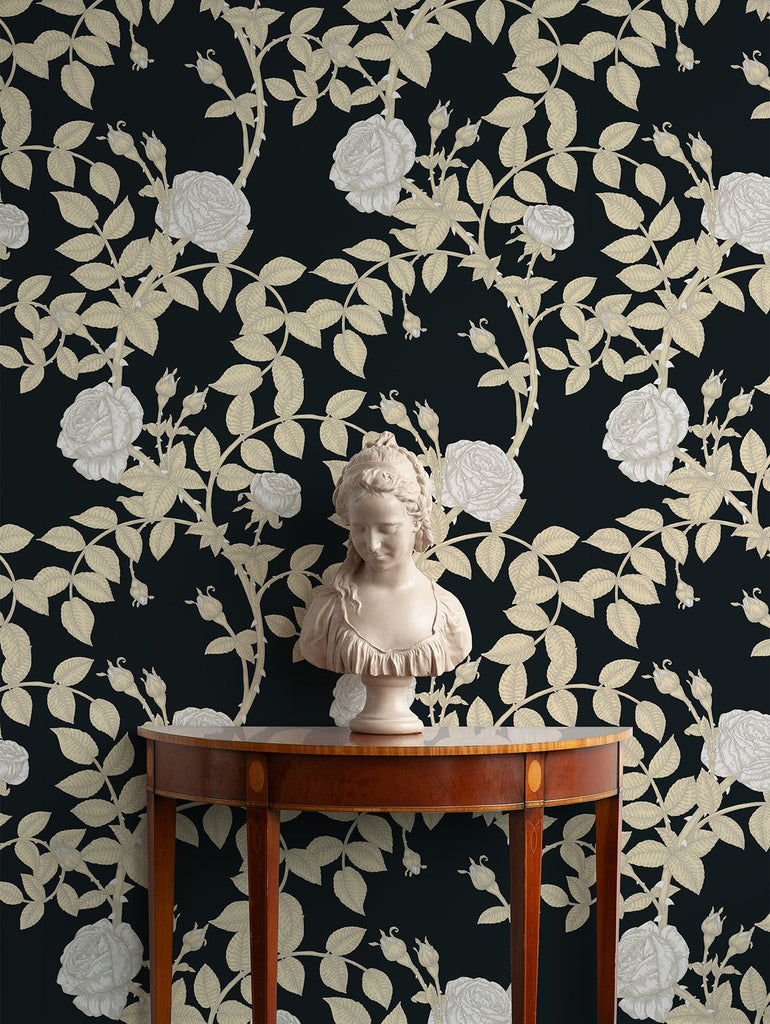 McGegan Rose Neutrals on Black