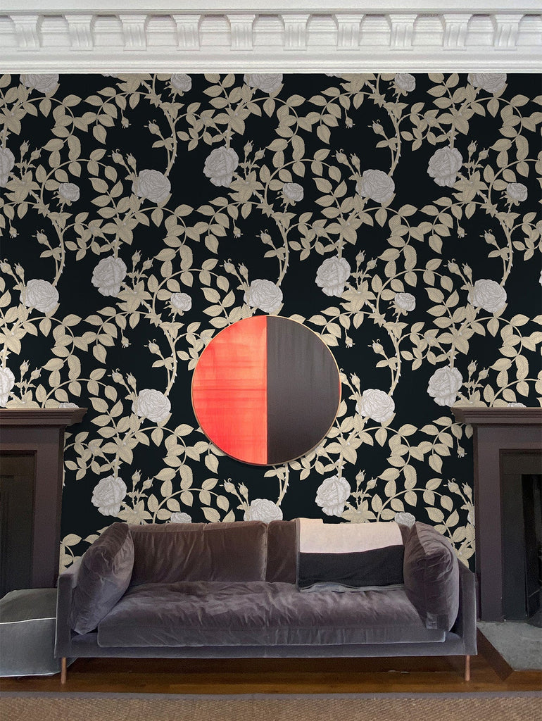 McGegan Rose Neutrals on Black
