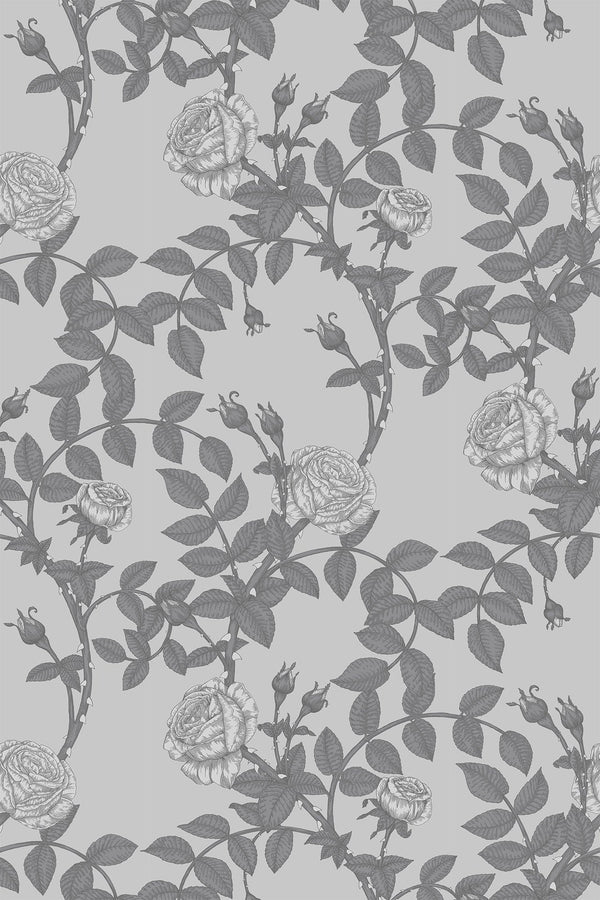 McGegan Rose Greys | Timorous Beasties Wallcovering