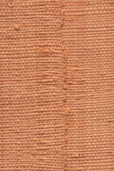 Farini Raffia Tangerine Wallpaper | Arte Europe