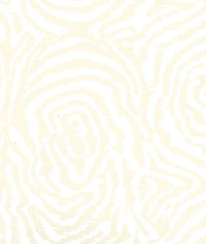 Meloire Reverse White on Off White Screen Printed | China Seas