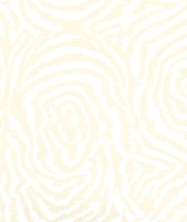 Meloire Reverse White on Off White Screen Printed | China Seas
