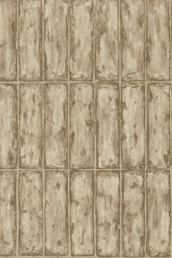 Chalk Stone Foil Gold Sand Wallpaper | Arte Europe