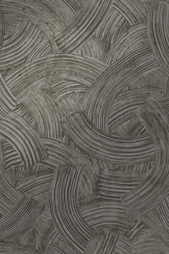 Impasto Gun Metal Wallpaper | Arte Europe