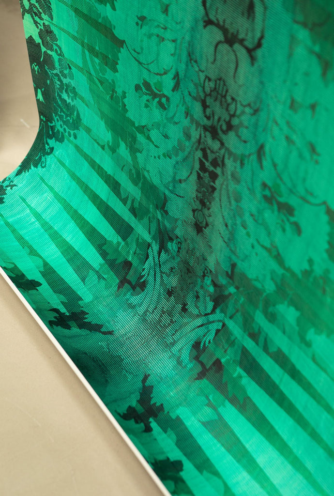 Moire Damask Oz Green