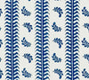 Montclair Stripe, New Navy on White Linen