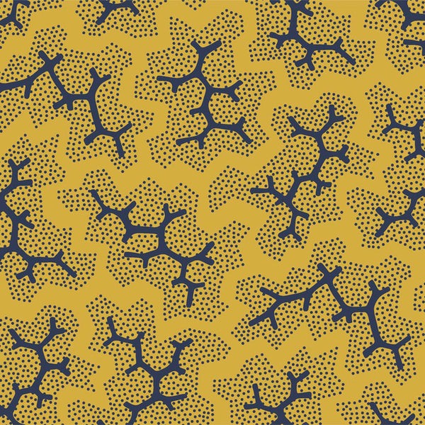 Corail Ceylon Yellow | Maison Martin Morel Wallcovering