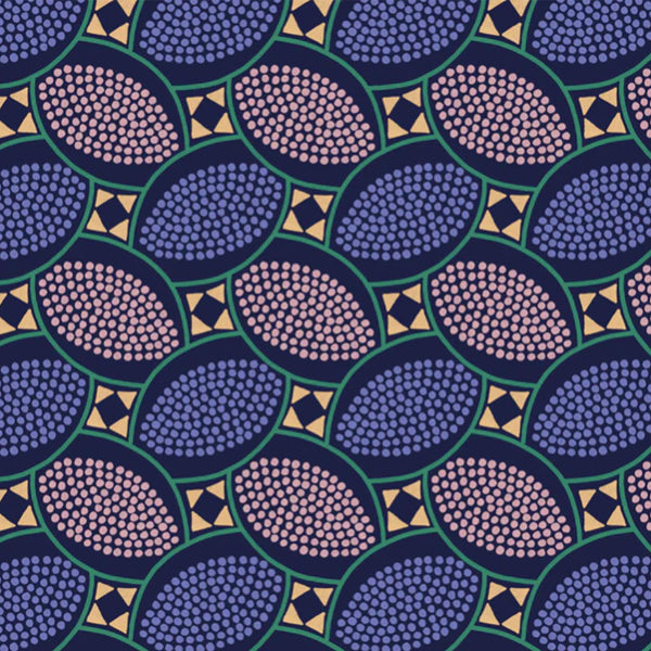 Weaving Multico Blue | Maison Martin Morel Wallcovering