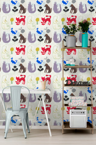 Mr Boyd'S Animals Wallpaper | Sugarboo