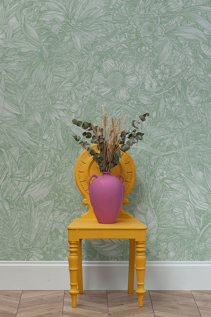 Jungle Tangle Muted Matcha