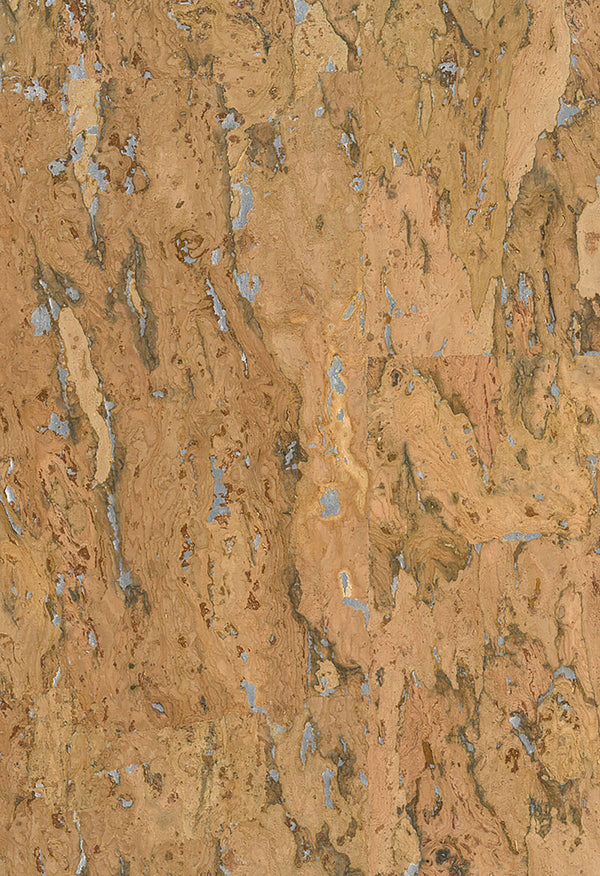 Cork Contemporary Grasscloth - Brown | Architectural Wallcoverings