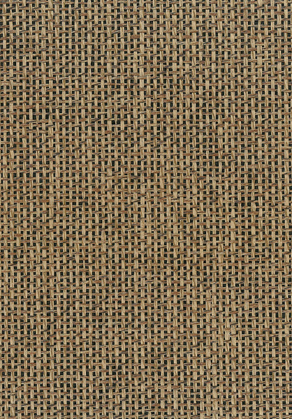 Malibu Paperweave Wallpaper - Contemporary Grasscloth - Black, Brown | Malibu Wallpaper