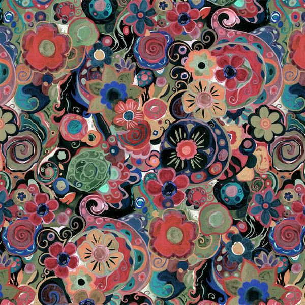 Nanjizal Liquorice, Sample Wallcoverings | House of Hackney