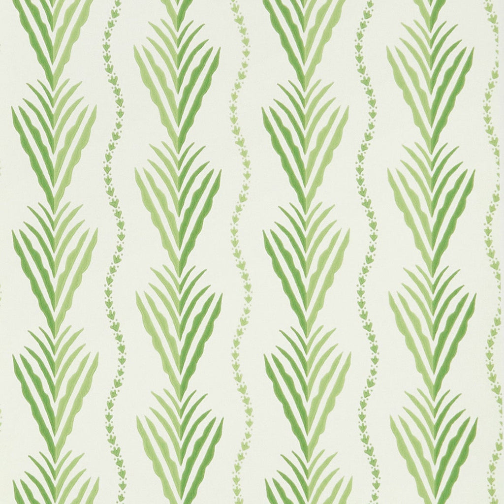 Signature Meridor - Green Wallcovering | Nina Campbell
