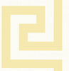 Malibu Vogue Wallpaper - Mid Century Geometric - Metallic Gold and Off-White | Malibu Wallpaper
