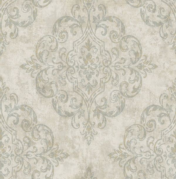 Wave Crest - Pacific Mist | Malibu Wallcovering