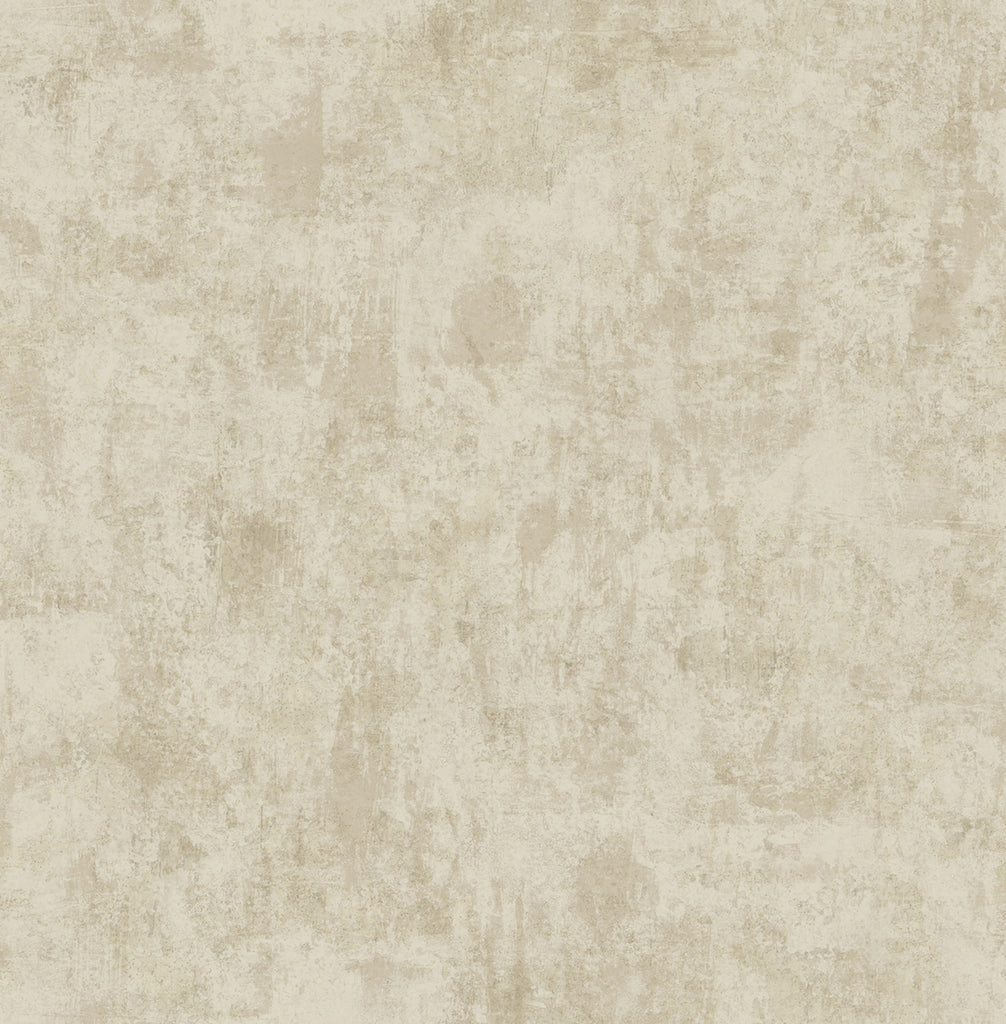 Malibu Atelier Stucco Wallpaper - Mid Century Faux - Metallic Gold and Tan | Malibu Wallpaper