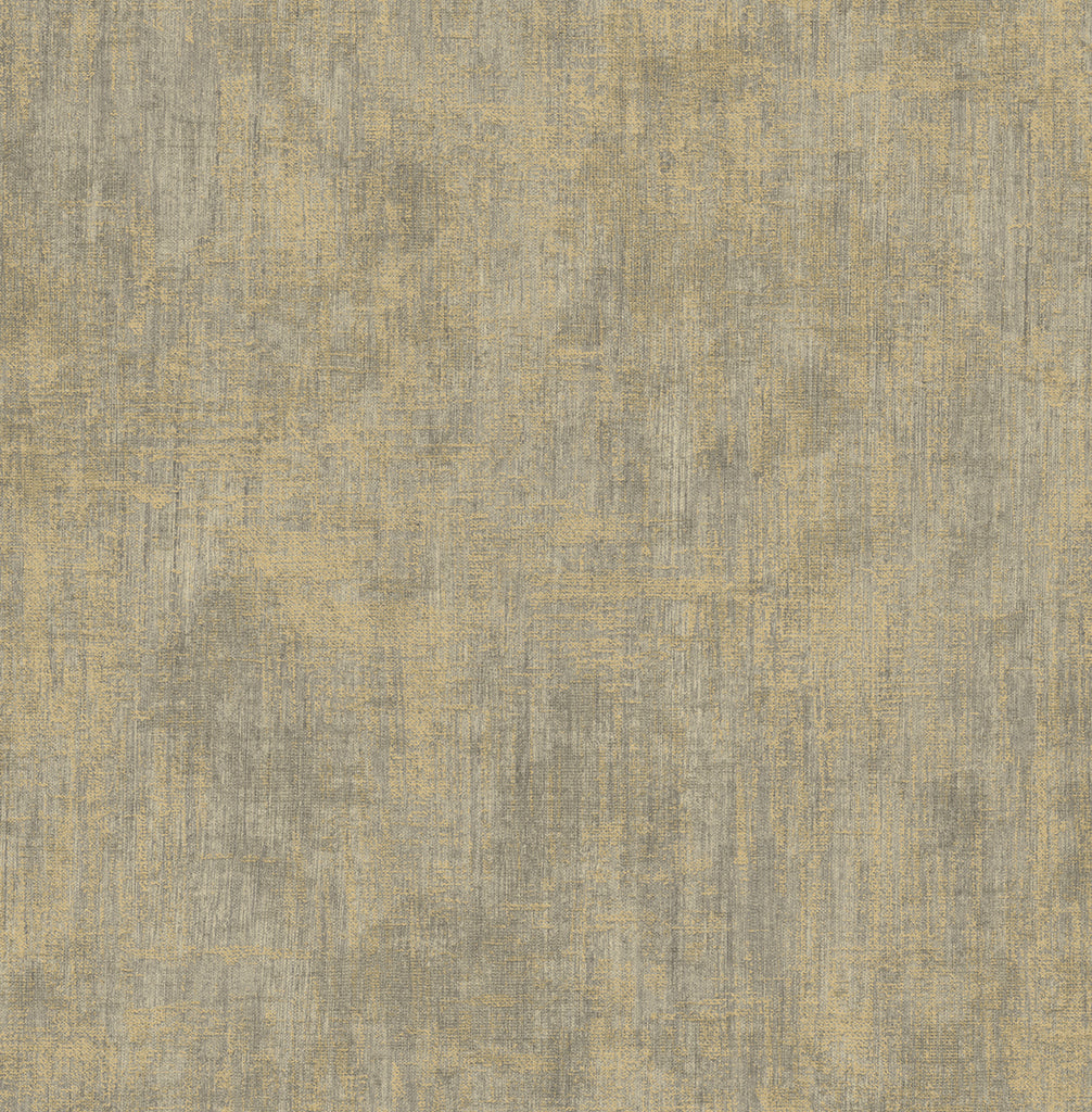 Malibu Adorn Texture Wallpaper - Mid Century Faux - Metallic Gold and Gray | Malibu Wallpaper