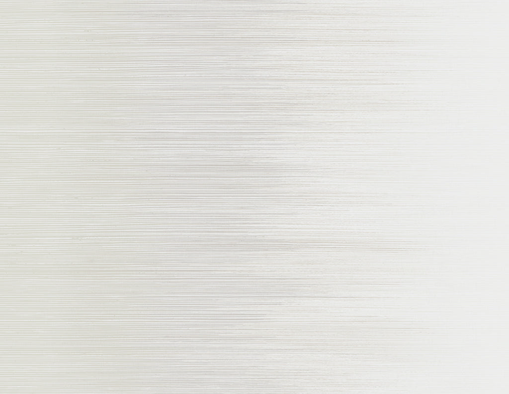 Malibu Catwalk Stria Wallpaper - Mid Century Stripe - Light Gray and Off-White | Malibu Wallpaper
