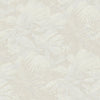 Malibu Masquerade Wallpaper - Mid Century Botanical - Light Tan and Off-White | Malibu Wallpaper