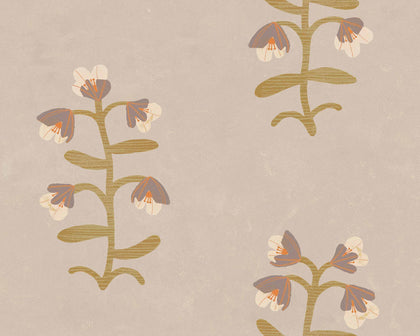 Pacific Blooming Mallow Wallcovering | Tres Tintas