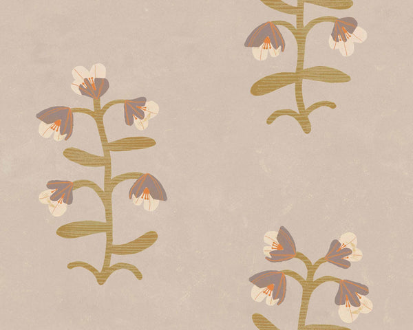Pacific Blooming Mallow Wallcovering | Tres Tintas