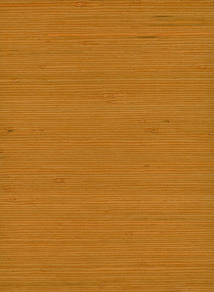 Malibu Jute Wallpaper - Contemporary Grasscloth - Orange/Rust | Malibu Wallpaper