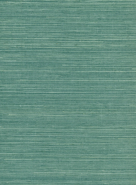 Malibu Sisal Wallpaper - Contemporary Grasscloth - Blue | Malibu Wallpaper