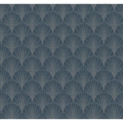 Scalloped Pearls Wallpaper | Jeffrey Stevens