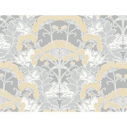 Yarrow Nouveau Wallpaper | Jeffrey Stevens