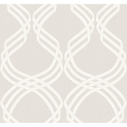 Dante Ribbon Wallpaper | Jeffrey Stevens