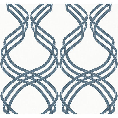 Dante Ribbon Wallpaper | Jeffrey Stevens