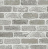 Malibu PS Washed Brick Industrial Brick - Pumice Stone | Peel and Stick Removable Wallpaper
