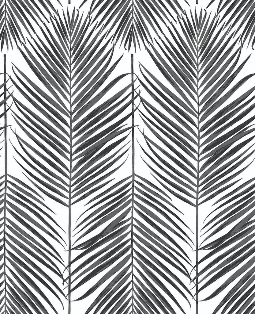 Malibu PS Paradise Palm Tropical Botanical - Ebony | Peel and Stick Removable Wallpaper