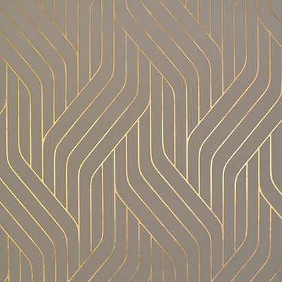 South Beach Gold Wallcovering | Jeffrey Stevens