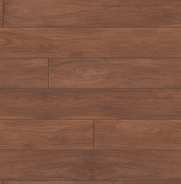 Malibu Ps Teak Planks Mission Wood - Mahogany | Peel and Stick Removable Wallcovering