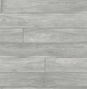 Malibu PS Teak Planks Farmhouse Wood - Gray | Peel and Stick Removable Wallpaper