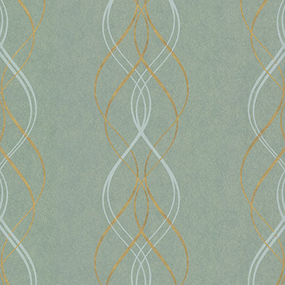 Bolinas Gold Wallcovering | Jeffrey Stevens