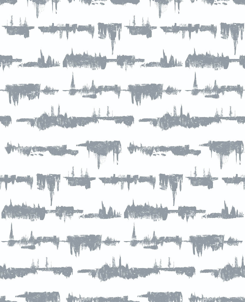 Malibu PS Lifeline Contemporary Abstract - Cove Gray | Peel and Stick Removable Wallpaper