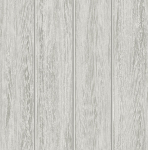 Malibu Ps Wood Panel Rustic Wood - Weathered Grey | Peel and Stick Removable Wallcovering