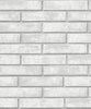 Malibu PS Monarch Brick Rustic Brick - Calcutta Grey | Peel and Stick Removable Wallpaper