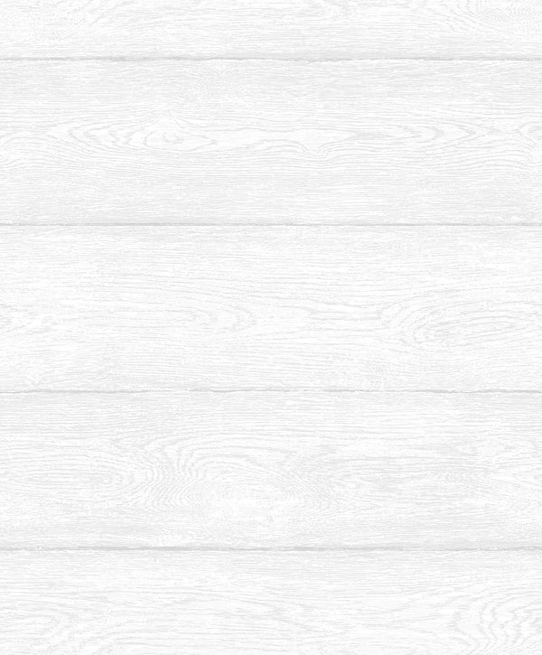 Malibu Ps Woodgrain Rustic Wood - Pearl Grey | Peel and Stick Removable Wallcovering