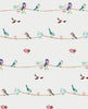 Malibu PS Sweet Tweet Contemporary Animal Print - Multicolored | Peel and Stick Removable Wallpaper