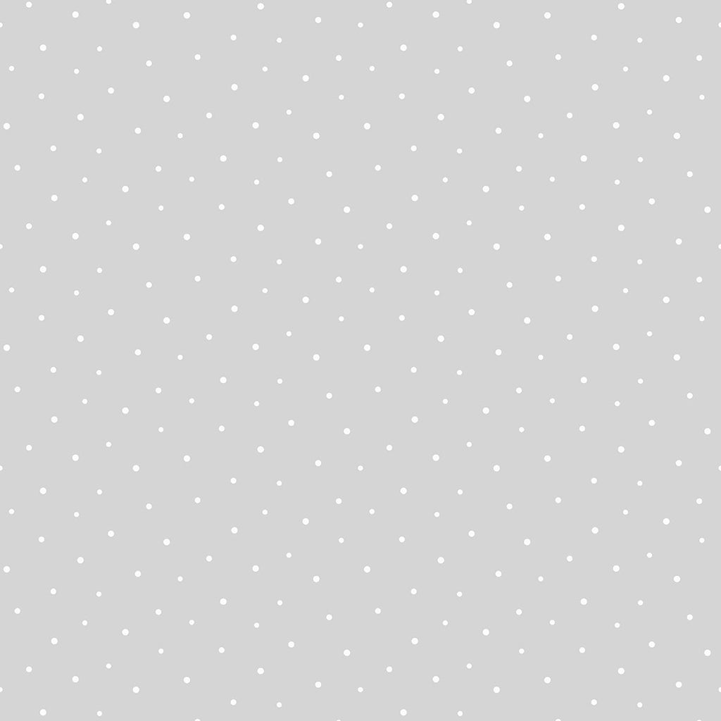 Malibu PS Polka Dots Contemporary Polka Dot - Daydream Grey | Peel and Stick Removable Wallpaper