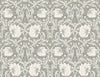 Malibu PS Pimpernel Floral Vintage Floral - Alloy Grey & Alabaster | Peel and Stick Removable Wallpaper